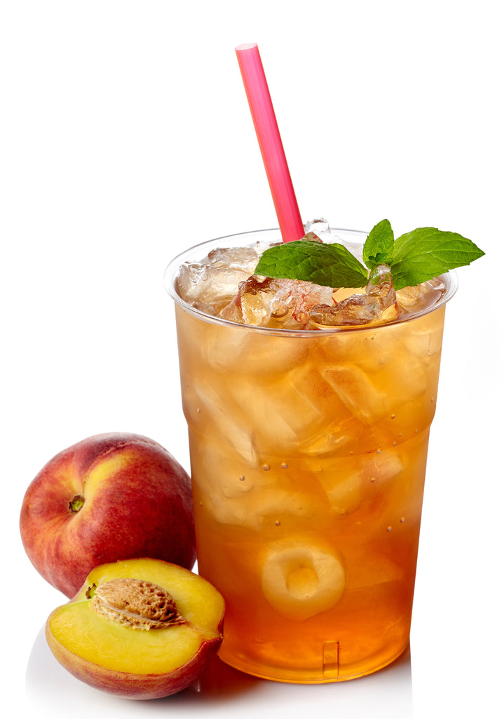 100% Rainforest Alliance Certified Mangrove Bay Peach Open Brew Iced Tea-1oz-48ct-S&D Coffee & Tea