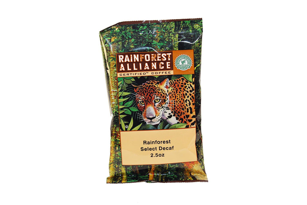 Decaf 100% Rainforest Alliance Certified Ground Coffee Pack-42ct-2.5oz-S&D Coffee & Tea