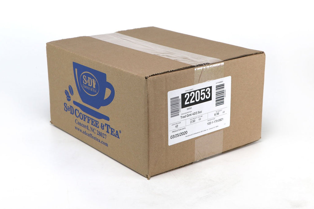 Traditional Gourmet 32oz (2lb)-Case (12ct)-S&D Coffee & Tea