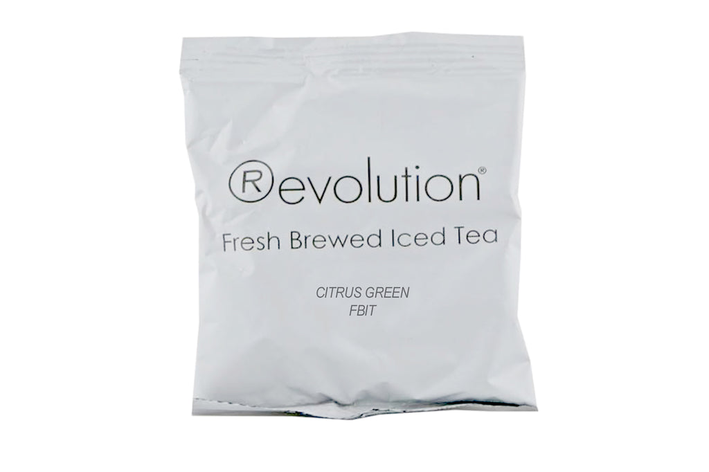 Revolution Citrus Green Iced Tea Filter Pack, 2oz 60ct-S&D Coffee & Tea