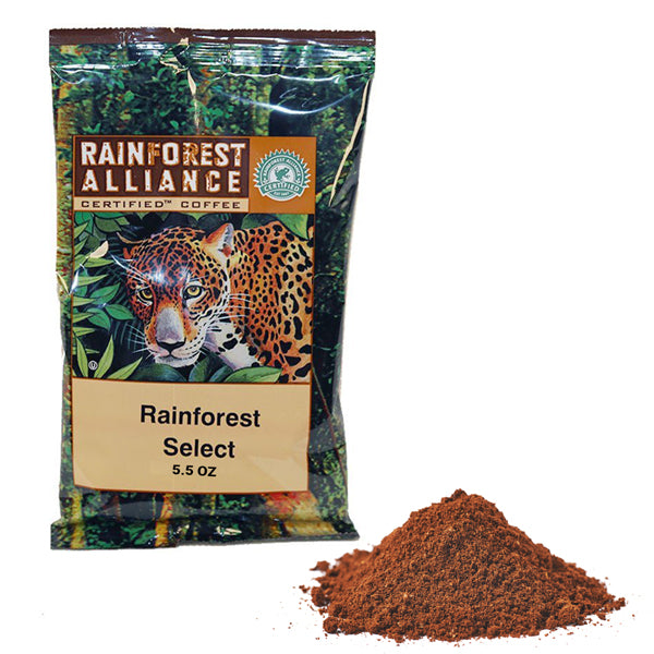 Rainforest Alliance Certified 100% Colombian Ground Coffee Pack-48ct-5.5oz-S&D Coffee & Tea