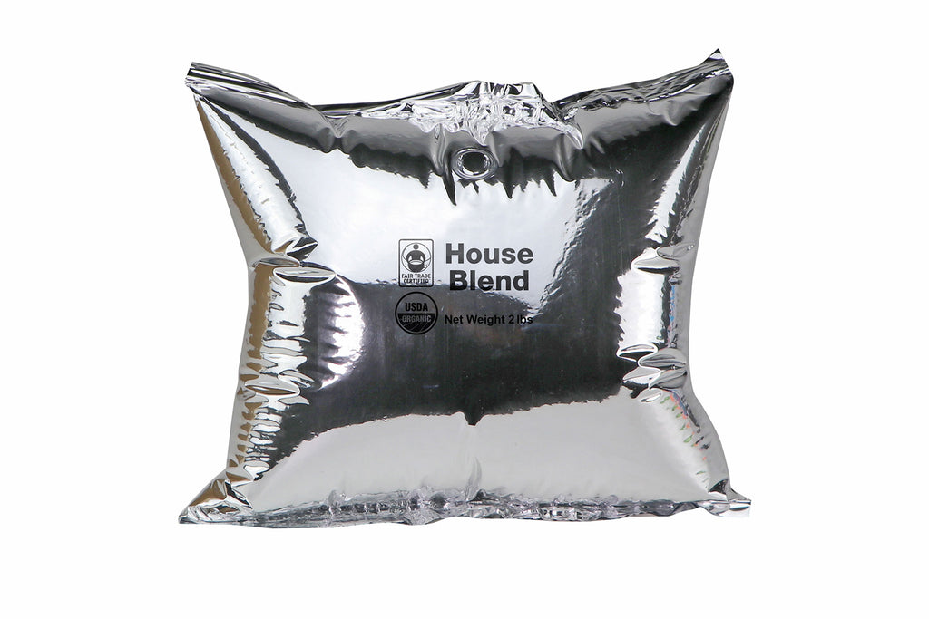 Fair Trade Organic House Blend Whole Bean Coffee, 32oz (2lb) 3ct-Case (3ct)-S&D Coffee & Tea