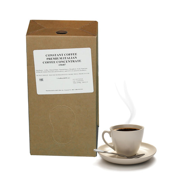 Italian Blend Constant Coffee, 64oz (1/2 gallon) 2ct-S&D Coffee & Tea